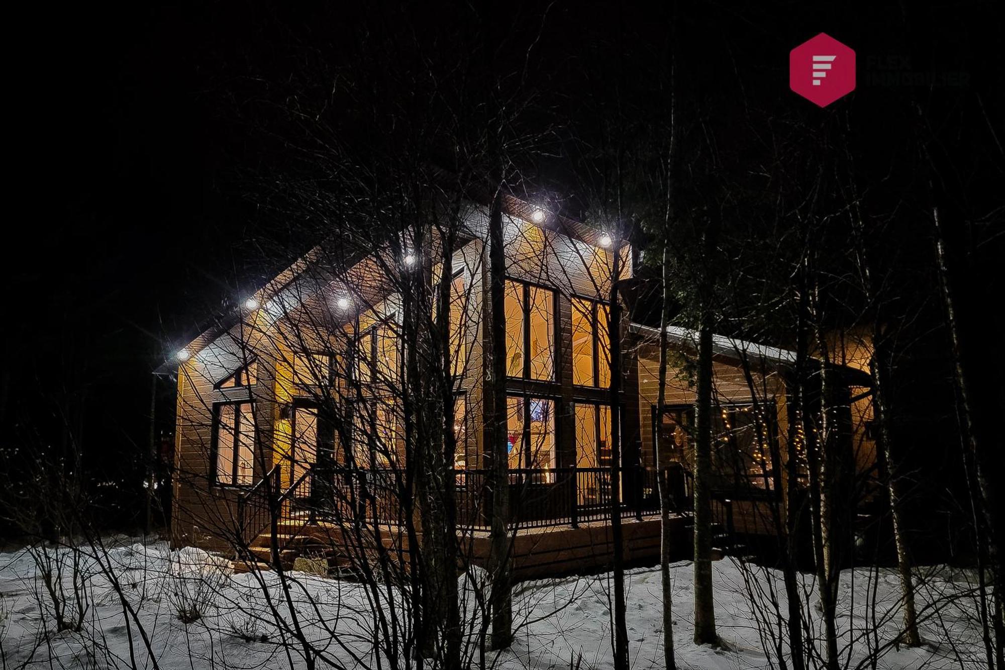 Casa Ibericos In Portneuf / Spa Pool Sauna Trails Pont-Rouge Dış mekan fotoğraf